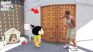 Shinchan and Franklin Found Chop's Most Expensive Secret House in GTA 5!