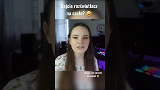 Rozświetlacz Team X vs wielkie czoło 🤣