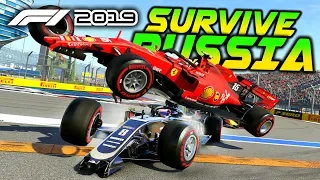 SURVIVE RUSSIA - F1 2019 Extreme Damage Game Mod