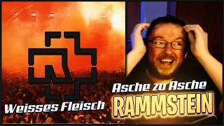 Rammstein - Weisses Fleisch & Asche zu Asche (Big Day Out Festival 2001) REACTION
