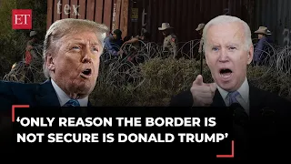 Biden calls out Trump on border security bill, tells Republicans to 'show some spine'