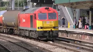 Freight trains at Newport Bristol parkway Patchway & Westerleigh 10th July 2018