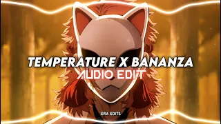 Temperature x Bananza (belly dancer) - sean paul & akon [edit audio]