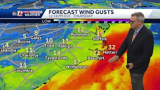 WATCH: Severe risk Tuesday, Hurricane Lee to begin turn