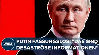 UKRAINE-KRIEG: "Das sind desaströse Informationen!" Schock-Nachricht für Wladimir Putin