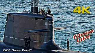 S-81 "Isaac Peral" Submarine Departure