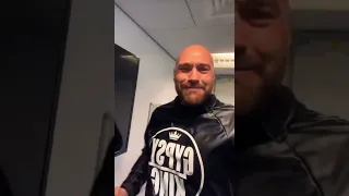 TYSON FURY PUMPED IN THE GYM!