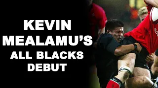 Kevin Mealamu's All Blacks Debut