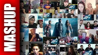 JUSTICE LEAGUE Official Trailer Reactions Mashup