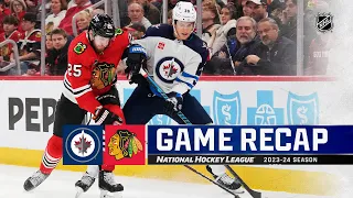 Jets @ Blackhawks 12/27 | NHL Highlights 2023