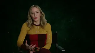 Emily Blunt and John Krasinski On-Set Interviews of "A Quiet Place: Part II" (Part 2)