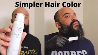 Simpler Hair Color | Beard coloring for Men | Natural Black