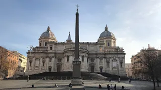 Roma Walking Tour: Basilica Santa Maria Maggiore! (4K)