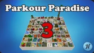 Speed running 1 to 10 in Parkour paradise 3