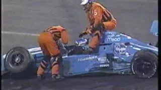 2001 Indycar Richmond 300 - Sarah Fisher crash