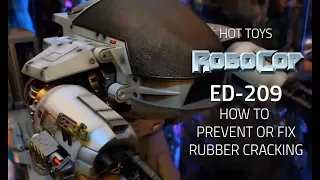 Hot Toys Robocop ED-209 Dome Rubber Prevent Cracking