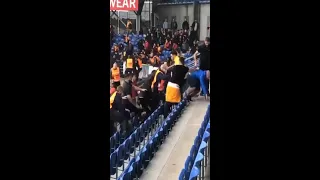 Galatasaray Fans Fight 1 Fenerbahçe fan 20-08-2021