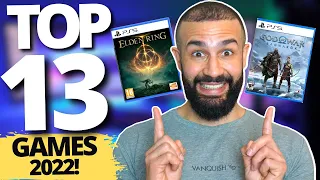 RANKING My TOP 13 PS5 Games in 2022!