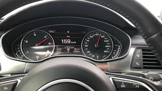 2014 Audi A6 2.0 tdi 177 HP multitronic 0-191 km/h acceleration