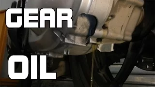 Oil Change TRANSMISSION / GEAR SH300 HONDA