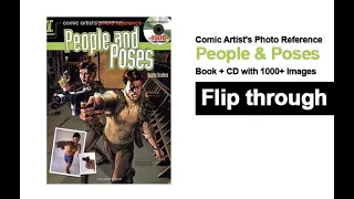 Comic Artist's Photo Reference - People & Poses Book Flip Through