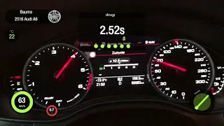 Audi A6 C7 3.0 TDI 320KM 650Nm launch control dragy