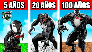 SOBREVIVÍ 100 AÑOS como VENOM en GTA 5!