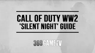 Call of Duty WW2 Silent Night Achievement / Trophy Guide (Sneak through the courtyard undetected)