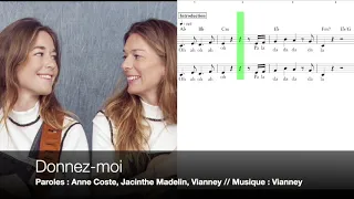 Donnez-moi / Les Frangines / Guide voix instrumental tutti