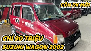 SUZUKI WAGON 2002 chất 1.0mt 100klm 5.5l xăng | ZIN LẮM NỈ CÒN DK MỚI Ạ CHỈ 90 TRIỆU 0866678971 ❤️