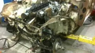 Austin Healey 3000 Mk I Part 2,  Torn down