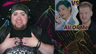 Cover Battle!!! Keeho from P1Harmony VS. Scott Hoying from PTX Singing - All of Me ***Reaction***