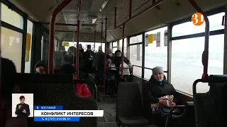 В Костанае бастуют работники автобусного парка