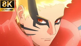 Baryon Naruto vs Isshiki 4K/8K - Boruto Full* Fight