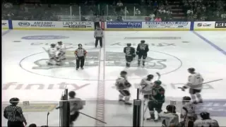 Nic Petan Goal (1) vs Silvertips [Oct 10, 2014]