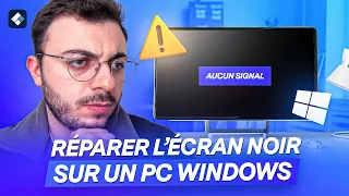 Comment régler le problème de l'écran noir sur Windows 10 & 11 (6 méthodes)