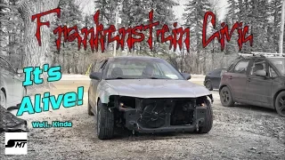 Frankenstein H22 Civic - First Start Up of the Season