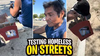 Millionaire blessed the homeless who was the most honest person ever