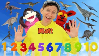 Dinosaurs Part 2 | How Many Do You See? Song | Dream English Kids