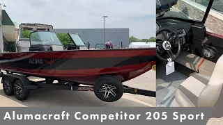 2023 Alumacraft Competitor 205 Sport Walkthrough