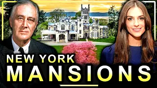 Top 10 Must See "Old Money" MANSIONS in NEW YORK (You Can Visit Today)