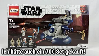 Nein, er ist nicht hässlich! 💙 | LEGO Star Wars "AAT" & Ahsoka (75283) Review! | 2020 Set