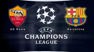 BARCELONA VS AS ROMA 0-3 ALL GOALS & HIGHLIGHT ENGLISH COMMENTARY 11/04