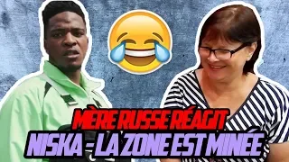 Mère Russe réagit à Niska - La zone est minée (Clip Officiel) / RAP FRANÇAIS RÉACTION