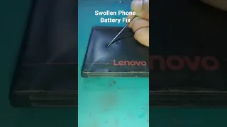 How To Fix Swollen Phone Battery | Swollen Battery Repair #shorts