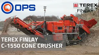 Terex Finlay C-1550 Cone Crusher | OPS Screening & Crushing