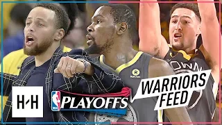 Kevin Durant & Klay Thompson Full Game 2 Highlights vs Spurs 2018 Playoffs - 63 Pts Combined
