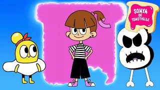 Sonya de Toastville - Compilação divertida # 1 -  Nova série animada para crianças