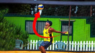 This Volleyball Player has the CRAZIEST Serve in Volleyball History !!!