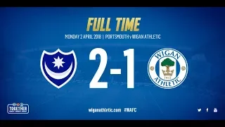 HIGHLIGHTS: Portsmouth 2 Wigan Athletic 1 - 02/04/2018